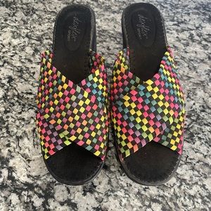 Dexflex comfort colorful slides